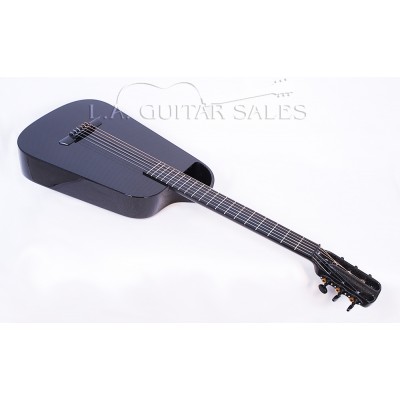Blackbird Guitars Rider Nylon String Carbon Fiber Travel Guitar with MiSi Rechargeable Electronics & Case