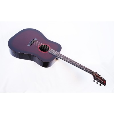 Composite Acoustics Legacy WRB Gloss Wine Red Burst With Fishman Prefix Plus T Electronics - Contact us for ETA