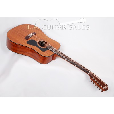 Guild GAD D-125-12 Mahogany 12 String Dreadnought Natural S/N GAD-73532