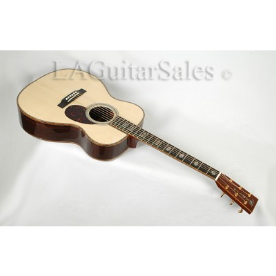 Martin Custom OM-45 / Premium Madagascar / Grade 8 Alpine Spruce / Hide Glue Construction /Flamed Koa Binding