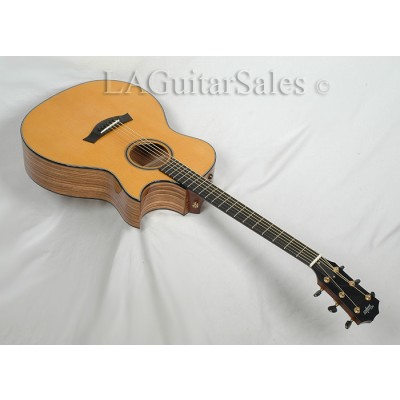 Taylor Custom Zebrano Grand Auditorium BTO With ES Electronics