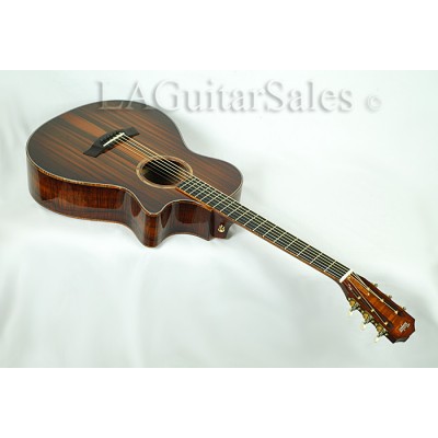 Taylor Custom 12-Fret Grand Concert (GC) AA Koa / Sinker Redwood Full Edgeburst s/n 1106123166