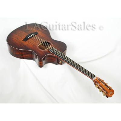 Taylor Custom 12-Fret Grand Concert (GC) AA Koa with Cocobolo Binding and Adirondanck bracing