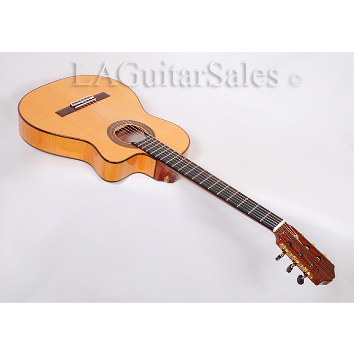 Cordoba 55FCE Acoustic Electric Thinline Crossover Nylon String With Fishman Electronics & Humi-Case