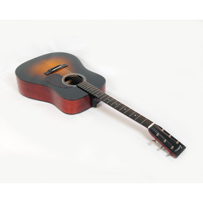 Eastman E10D-TC-SB Solid Mahogany & Thermo Cured (torrified) Adirondack Top Sunburt Dreadnougt - Contact us for ETA