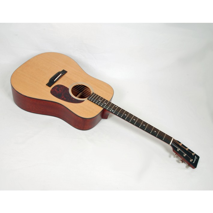 Eastman E1D Solid Sapele / Spruce Dreadnought Model with Soft Case - Contact us for ETA