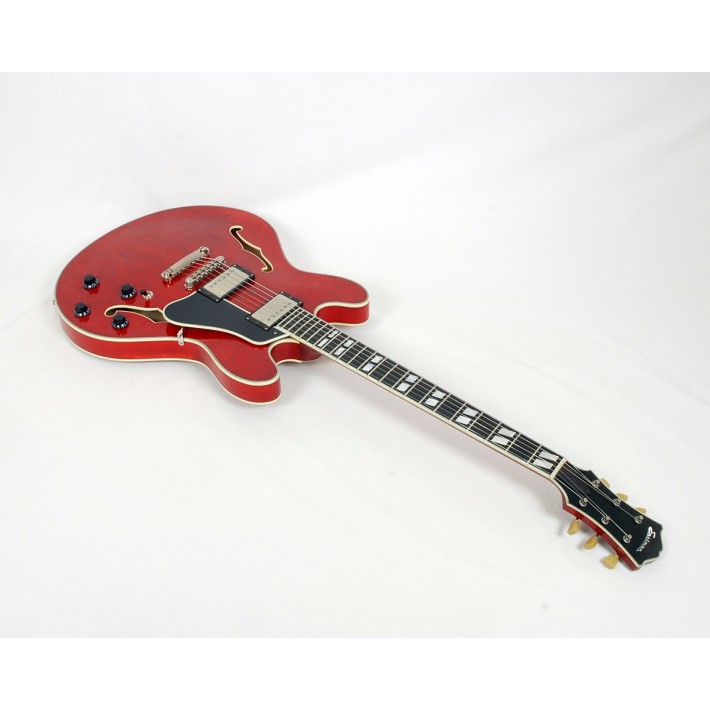 Eastman T59/V-RD Thinline Red Antique Varnish Red Finish #00390