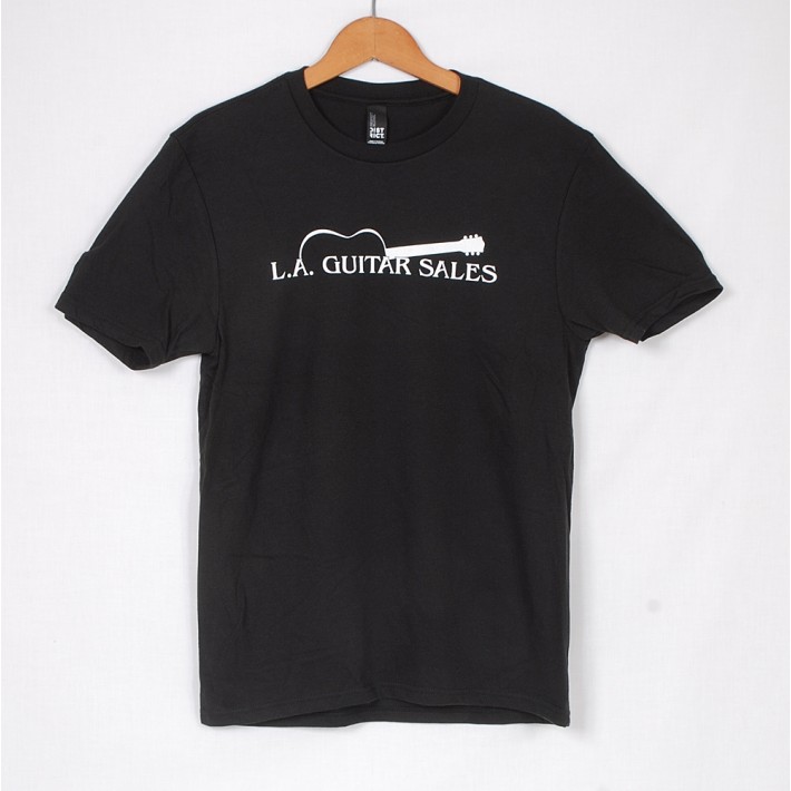 Official LA Guitar Sales Logo Tee Shirt Black