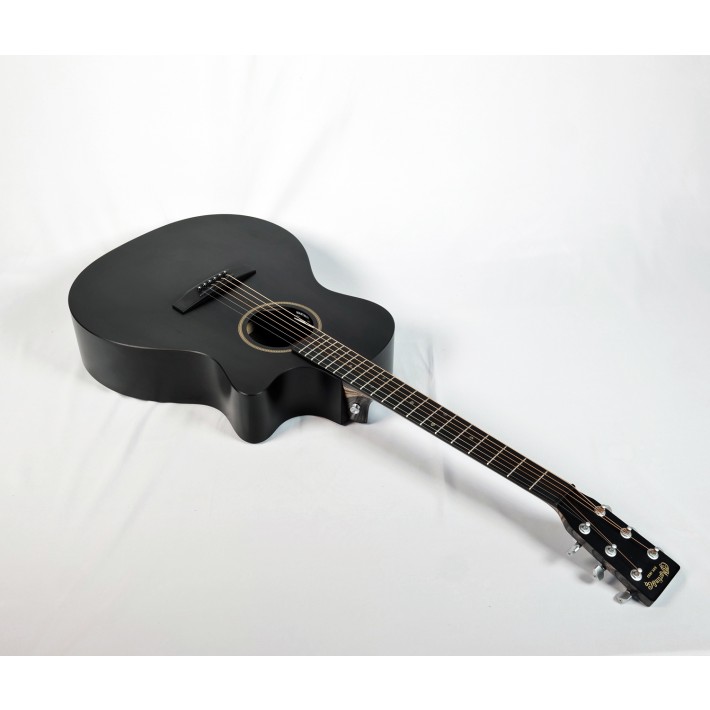 Martin GPC-X1E X Series 14 Fret Acoustic-Electric Guitar, Satin Black #57854