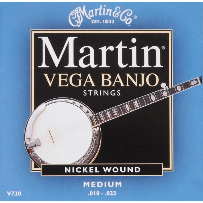 Martin Vega Banjo Medium Gauge / V730