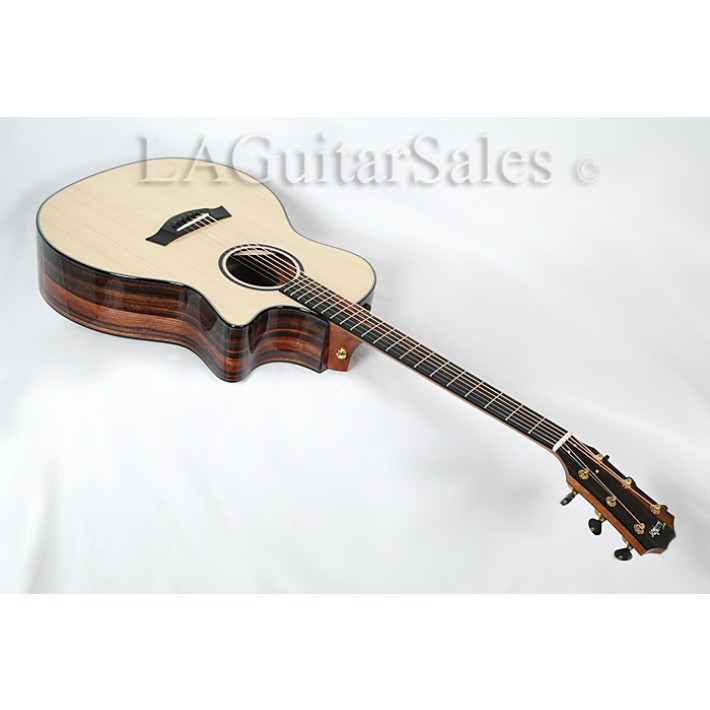 Taylor Custom Custom Grand Auditorium Macassar Ebony / European Spruce 