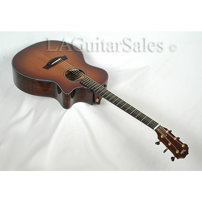 Taylor Custom Grand Auditorium (GA) Figured Rosewood / Redwood / Ebony Armrest 