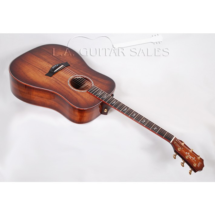 Taylor Guitars Custom Deep Body Dreadnought / A Koa / Bloodwood Binding / ES2 Electronics