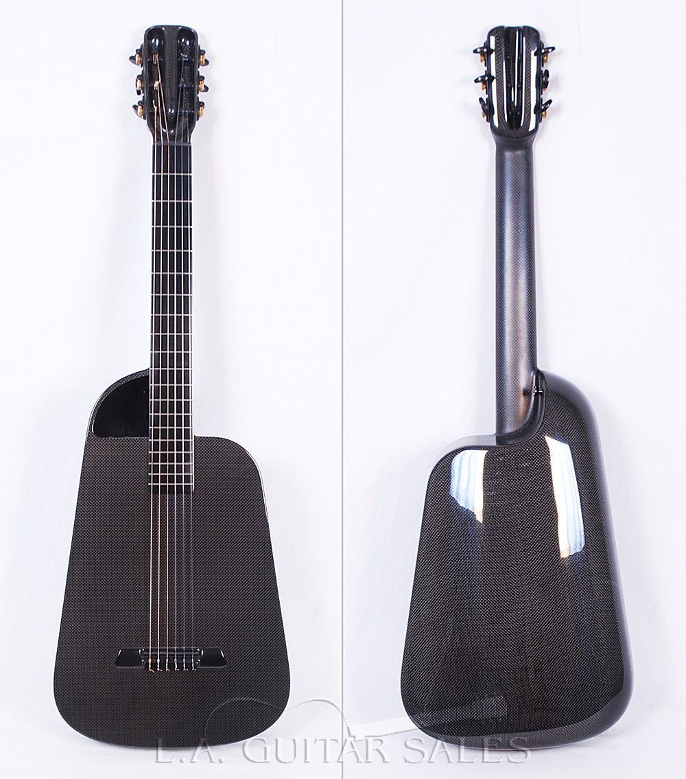 Blackbird Guitars Rider Nylon String Carbon Fiber Travel Guitar with