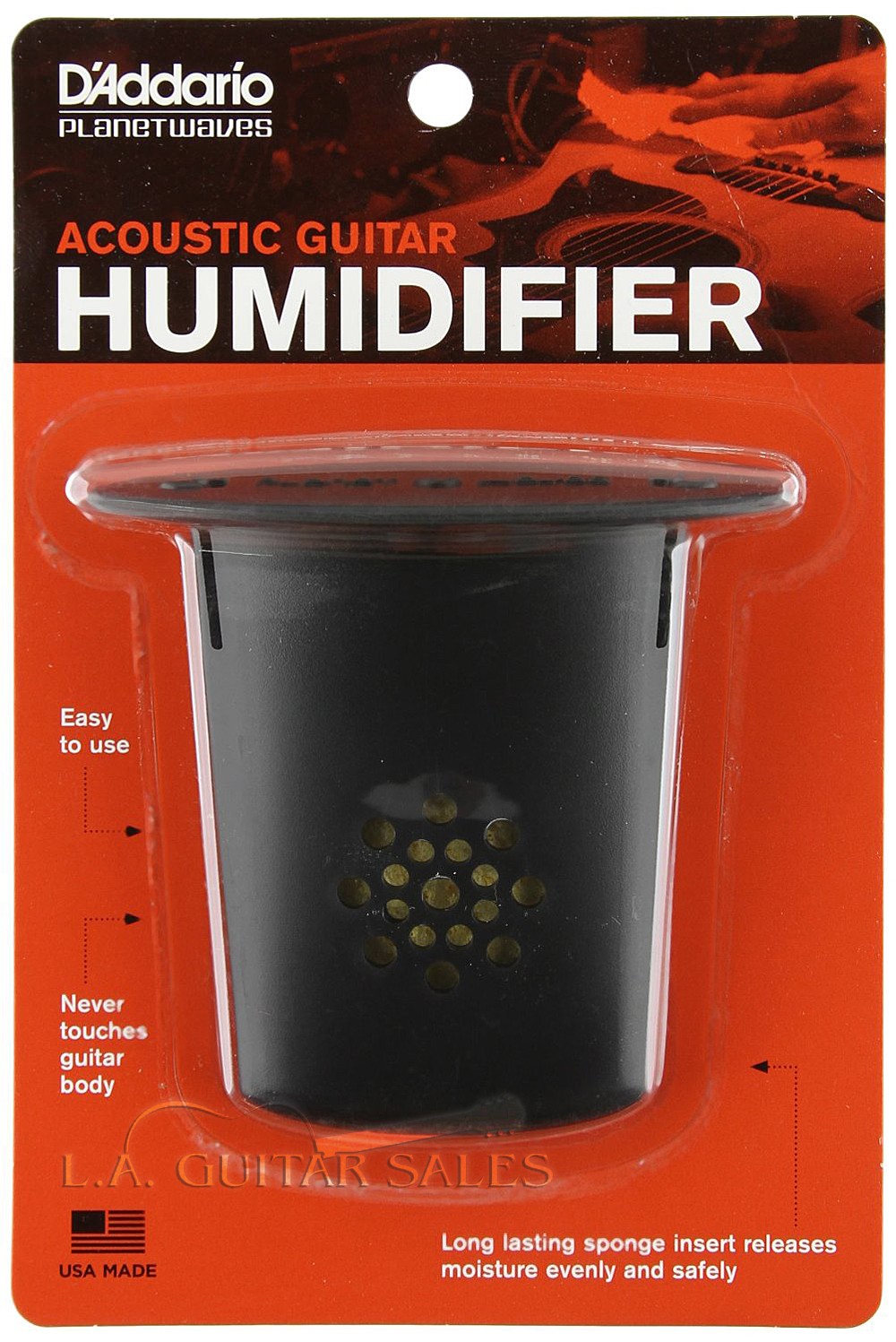 D'Addario Waves Acoustic Guitar Humidifier