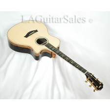 Taylor Guitars 616CE-LTD Spring Limited Ebony / Eurpoean Spruce Grand Auditorium with ES Electronics