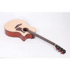 Eastman AC122-1CE Solid Sitka / Sapele Grand Auditorium with Fishman Sonitone Electronics and Gig Bag #56357