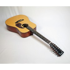 Eastman E1D-12 Deluxe Sapele Sitka 12-String Dreadnought With Electronics - Contact us for ETA