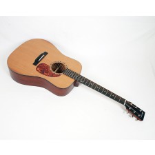 Eastman E2D-CD Solid Sapele Cedar Dreadnought with Soft Case - Contact us for ETA