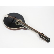 Eastman MD404-BK A-Style Mandolin with Oval Soundhole #02723