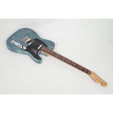 Fender Limited Edition American Performer Sandblasted Telecaster - Daphne Blue With Gig Bag
