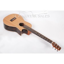 Go Guitars Parlor Full Custom Ziricote Spruce with Florentine Cutaway