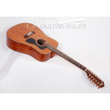 Guild GAD D-125-12 Mahogany 12 String Dreadnought Natural S/N GAD-73532