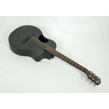 McPherson Carbon Fiber Touring Basketweave Travel Guitar with Satin Tuners and Electronics #11034