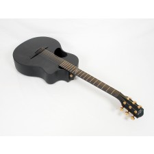 McPherson Carbon Fiber Touring Camo Gold Travel Guitar with Electronics