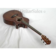 Taylor Custom Grand Concert (GC) Macassar Sinker Cocobolo Armrest and ES Electronics