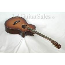 Taylor Custom 12-Fret Figured Rosewood / Redwood Top / Koa Binding / ES Electronics