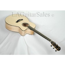 Taylor Custom Grand Orchestra (GO) AA Flamed Maple / AA Adirondack / Ebony Armrest / ES Electronics 