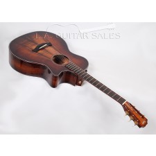 Taylor Guitars Custom 12-Fret Grand Auditorium / AA Koa / Venetian Cutaway / ES2 Electronics #35164