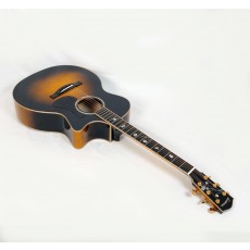 Eastman AC622CE-SB European Spruce/Flamed Maple Sunburst Auditorium LR Baggs Electronics #02990