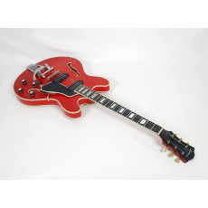 Eastman T64/V-RD Antique Varnish Red Burst With Bigsby - Contact us for ETA