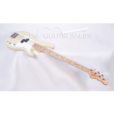 G&L SB-1 Bass Swamp Ash Body Premier Blonde Translucent Finish