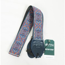 Souldier Slide Guitar Strap: Arabesque Indigo #18A0132