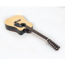 Martin DC-X2E 12-String Brazilian Rosewood Laminate X Series Guitar #64564
