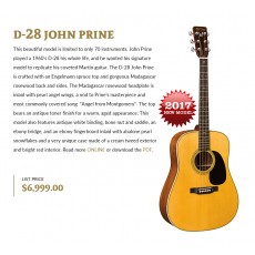 Martin John Prine Signature Model