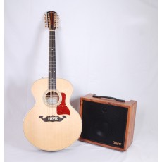 Taylor Guitars BR-VI Builders Reserve Koa Spruce 12-String Jumbo with Matching Amp #02066