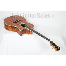 Taylor Custom Koa Grand Auditorium / Florentine Cutaway / Abalone Trim / ES2 Electronics 