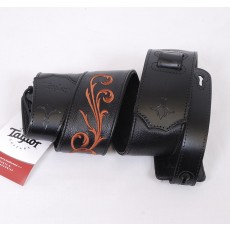 Taylor Nouveau Strap, Black, Leather, 2.5",  Model P250-06