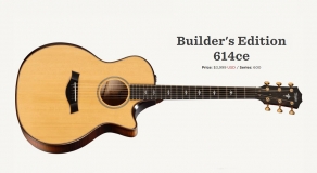 Taylor Announces New Builder's Edition and V-Class Bracing in New 300 and 400 Series Models